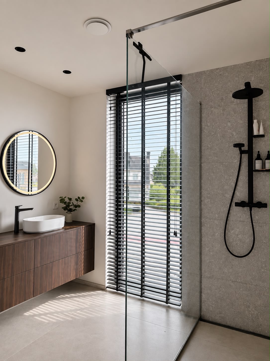 Gerealiseerde moderne badkamerrenovatie door Bryan Thora